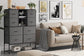 UniStation Dresser for Bedroom with Shoe Racks Shelf