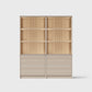 Vernal Modular Bookcase Set