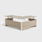Vernal L-shaped Executive Standing Desks