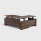 Vernal L-shaped Executive Standing Desks