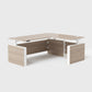 Vernal L-shaped Executive Standing Desks