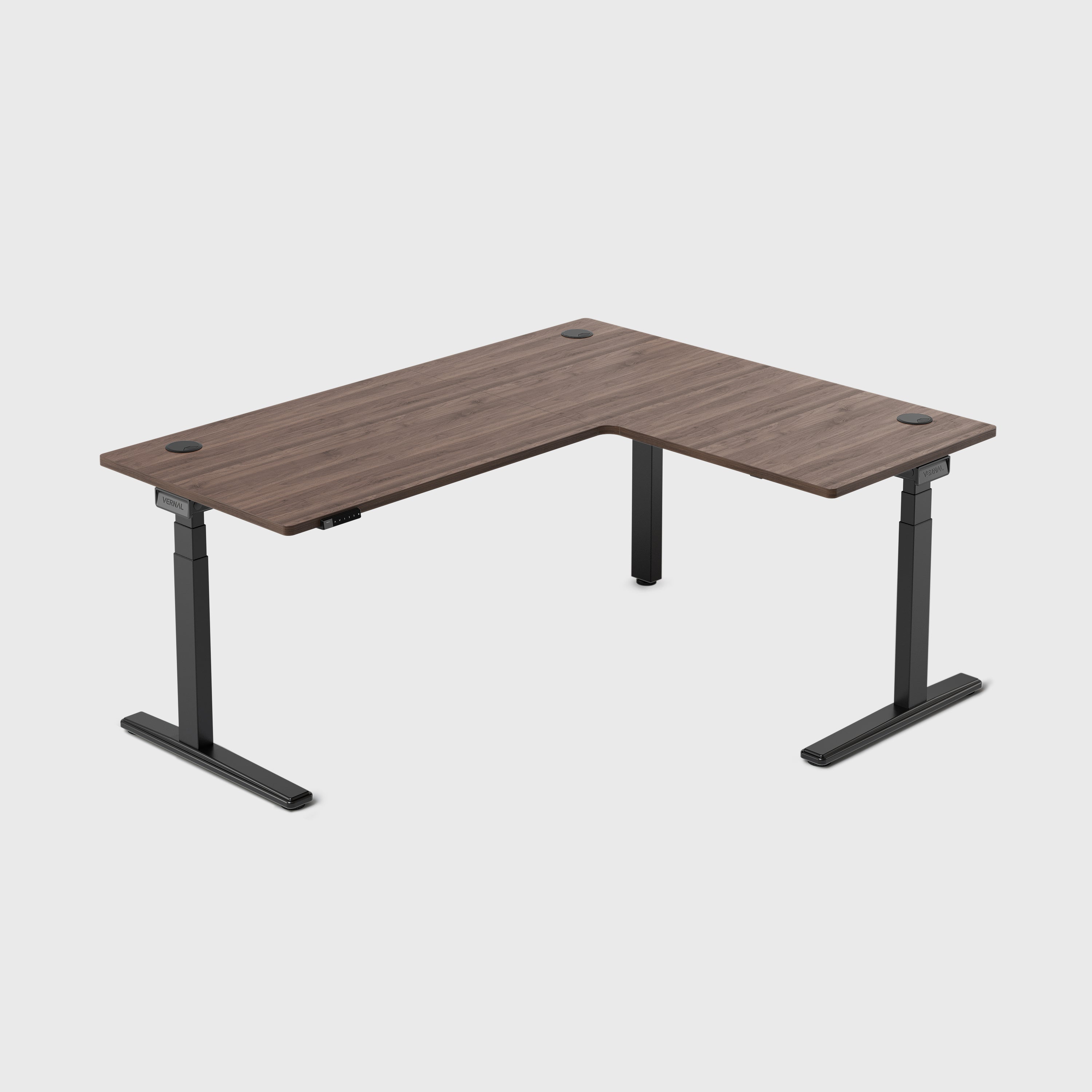 Vernal Core3 Electric L-Shaped Standing Desk Best Height