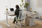 Vernal L-shaped Standing Desks