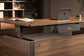 Vernal L-shaped Executive Standing Desks