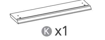 Part K-Side cabinte drawer-LHL(for your previous order)