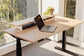 Vernal Solid Wood Standing Desk
