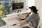 Vernal Solid Wood Standing Desk