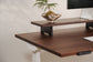 Vernal Core3 Solid Hardwood Standing Desk with Walnut Desktop and White Frame-detail