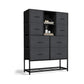 UniStation Dresser for Bedroom with Shoe Racks Shelf