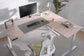 Vernal L-Shaped Standing Desks (Fast Install Version)