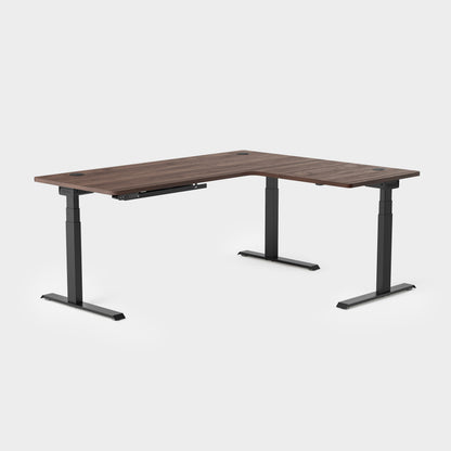 Vernal L-Shaped Standing Desks (Fast Install Version)
